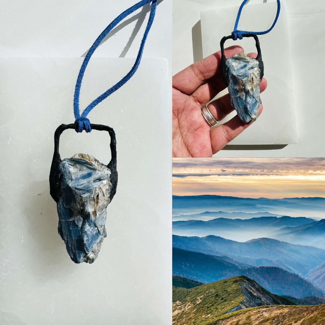 BLUE KYANITE | Psychic Downloads, Past Life Recall