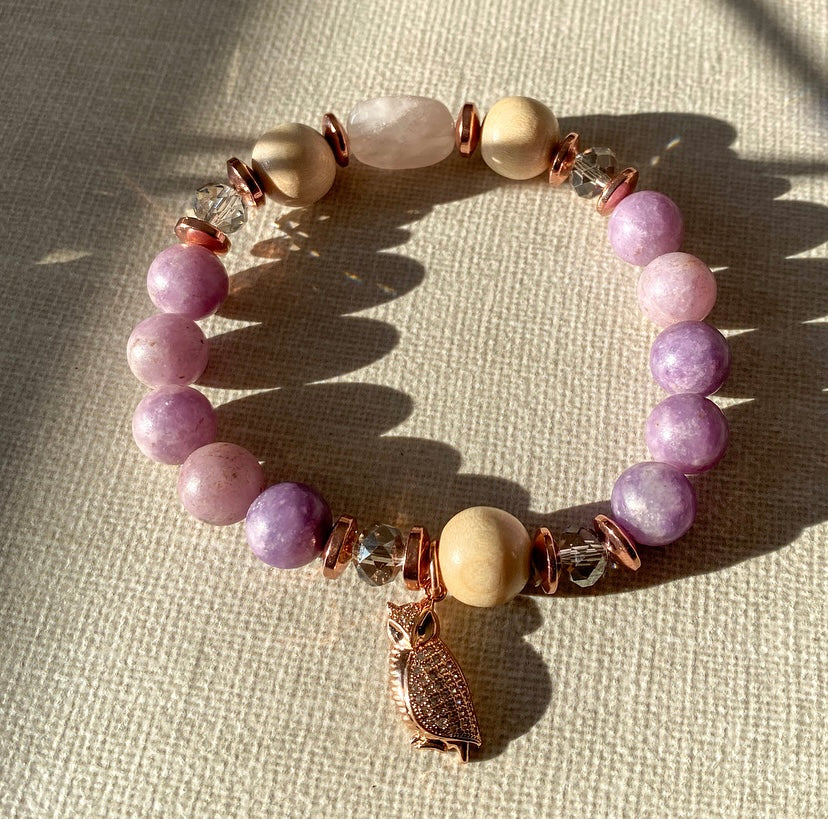 Creative Expression Set | AMETHYST, KUNZITE, ROSE HEMATITE