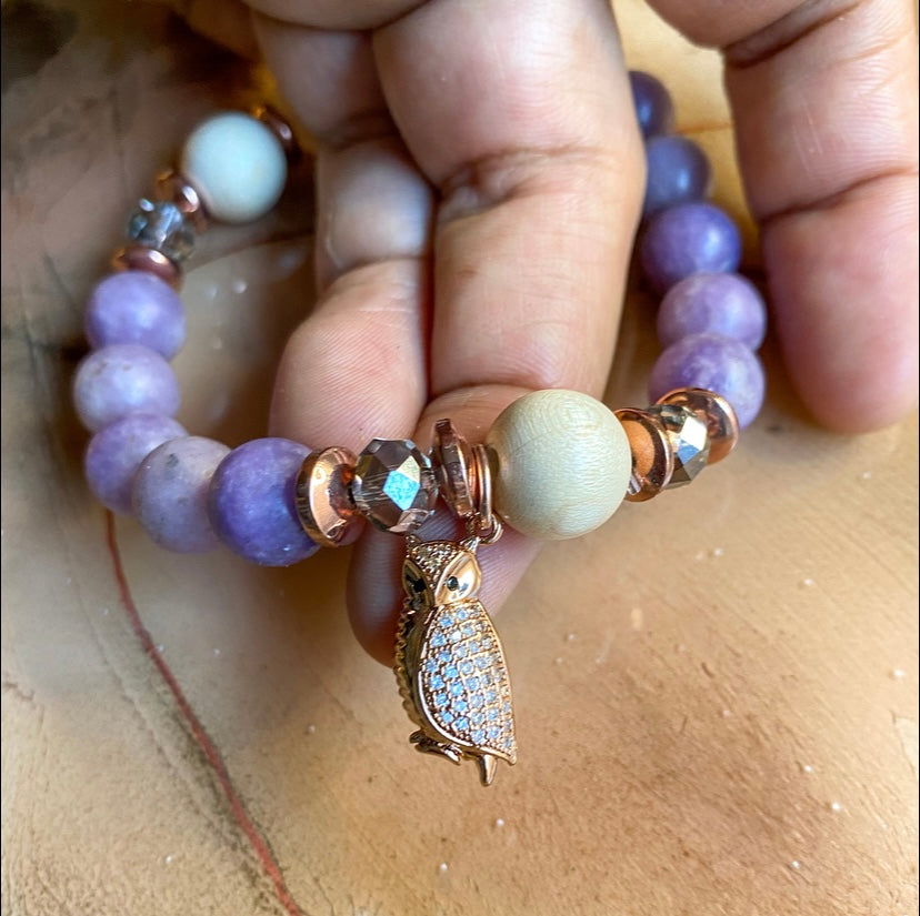 Creative Expression Set | AMETHYST, KUNZITE, ROSE HEMATITE