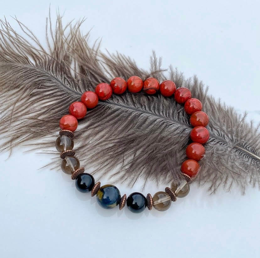 Sensuality & Introspection | SMOKEY QUARTZ, JASPER, OBSIDIAN, BLUE TIGER'S EYE