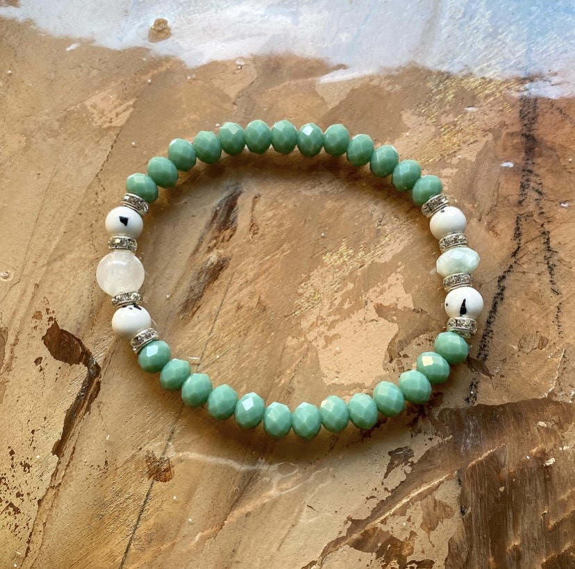 Opportunities & Possibilities (Stack of 3)| AVENTURINE, SELENITE, DALMATIAN JASPER