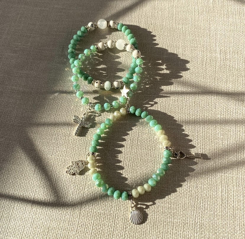 Opportunities & Possibilities (Stack of 3)| AVENTURINE, SELENITE, DALMATIAN JASPER