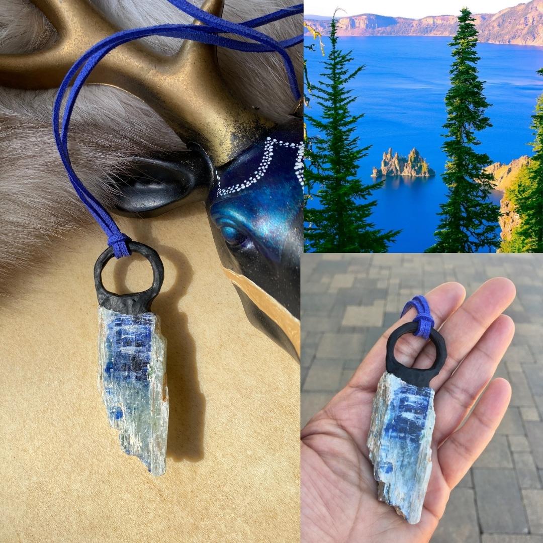 BLUE KYANITE | Protection, Expression, Telepathy