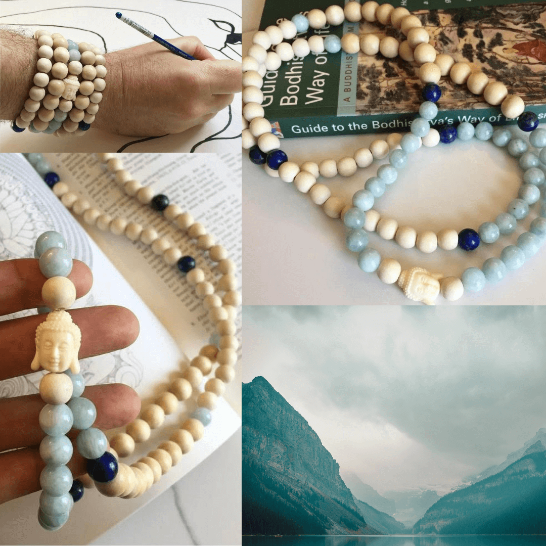 Tranquility - Meditation Mala, Bracelet