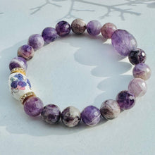 Load image into Gallery viewer, Intuition &amp; Telepathy | AMETHYST, CHEVRON AMETHYST
