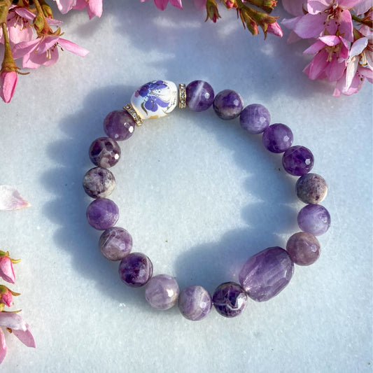 Intuition & Telepathy | AMETHYST, CHEVRON AMETHYST