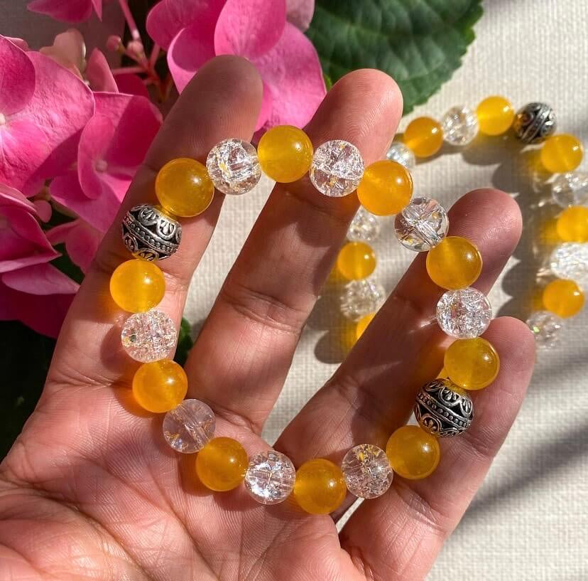 Positivity & Optimism  | YELLOW JASPER, QUARTZ