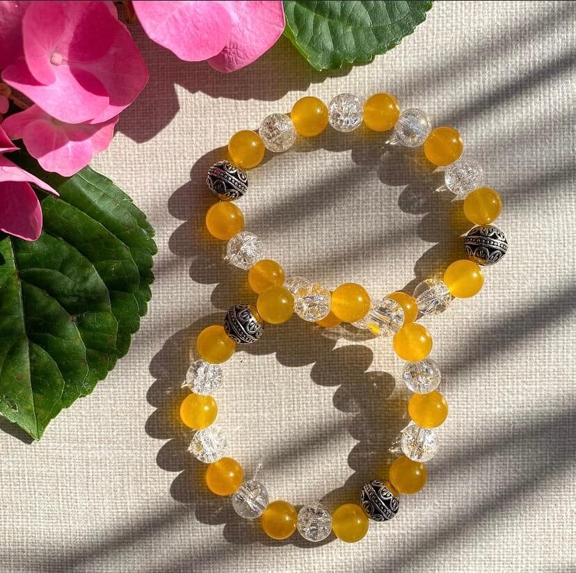Positivity & Optimism  | YELLOW JASPER, QUARTZ
