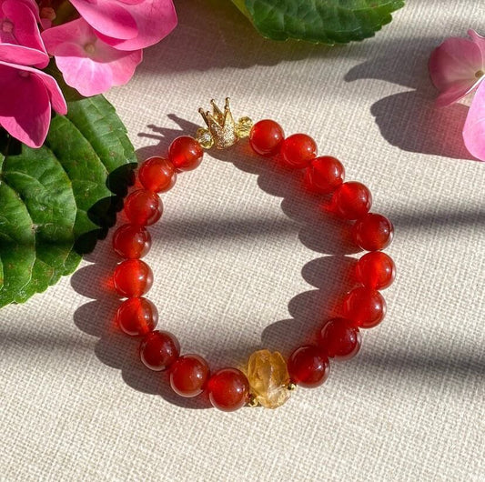 Creativity & Prosperity | CARNELIAN & CITRINE