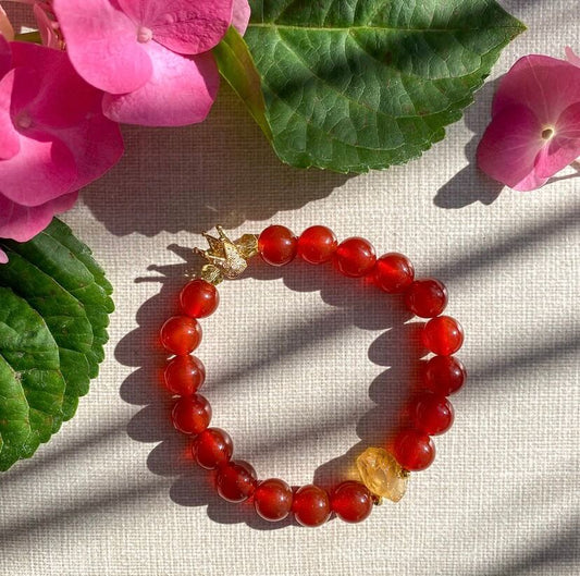 Creativity & Prosperity | CARNELIAN & CITRINE