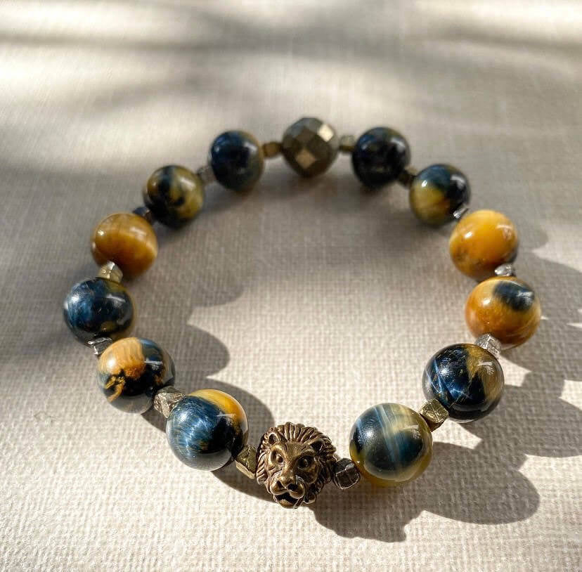Blue Tiger's Eye Bracelet