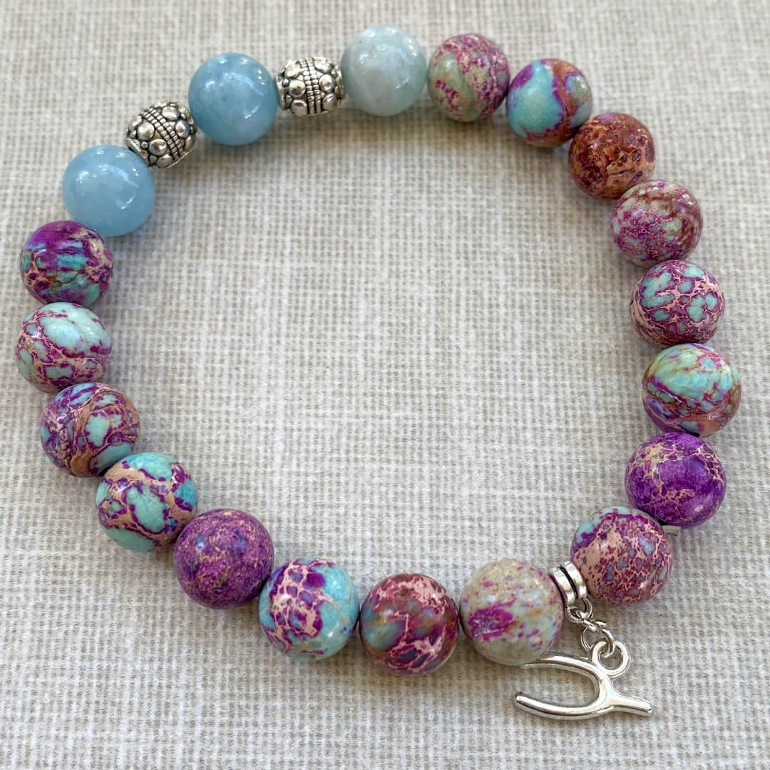 Harmony & Contentment | IMPERIAL JASPER, ANGELITE