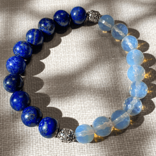 Balance & Wisdom | LAPIS LAZULI, OPALITE