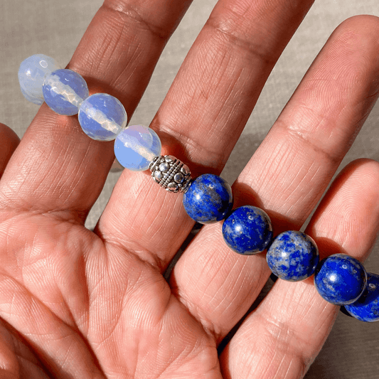 Balance & Wisdom | LAPIS LAZULI, OPALITE